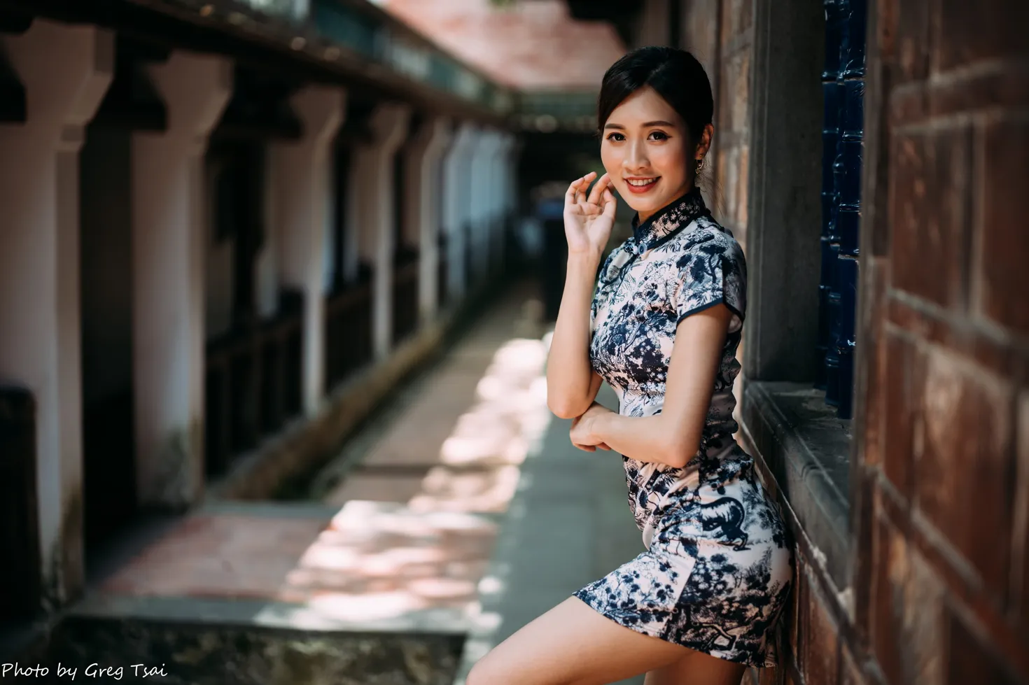 [Mzsock] NO.151 Zhang Jun short cheongsam, stockings, high heels and beautiful legs street photography#[54P]-14