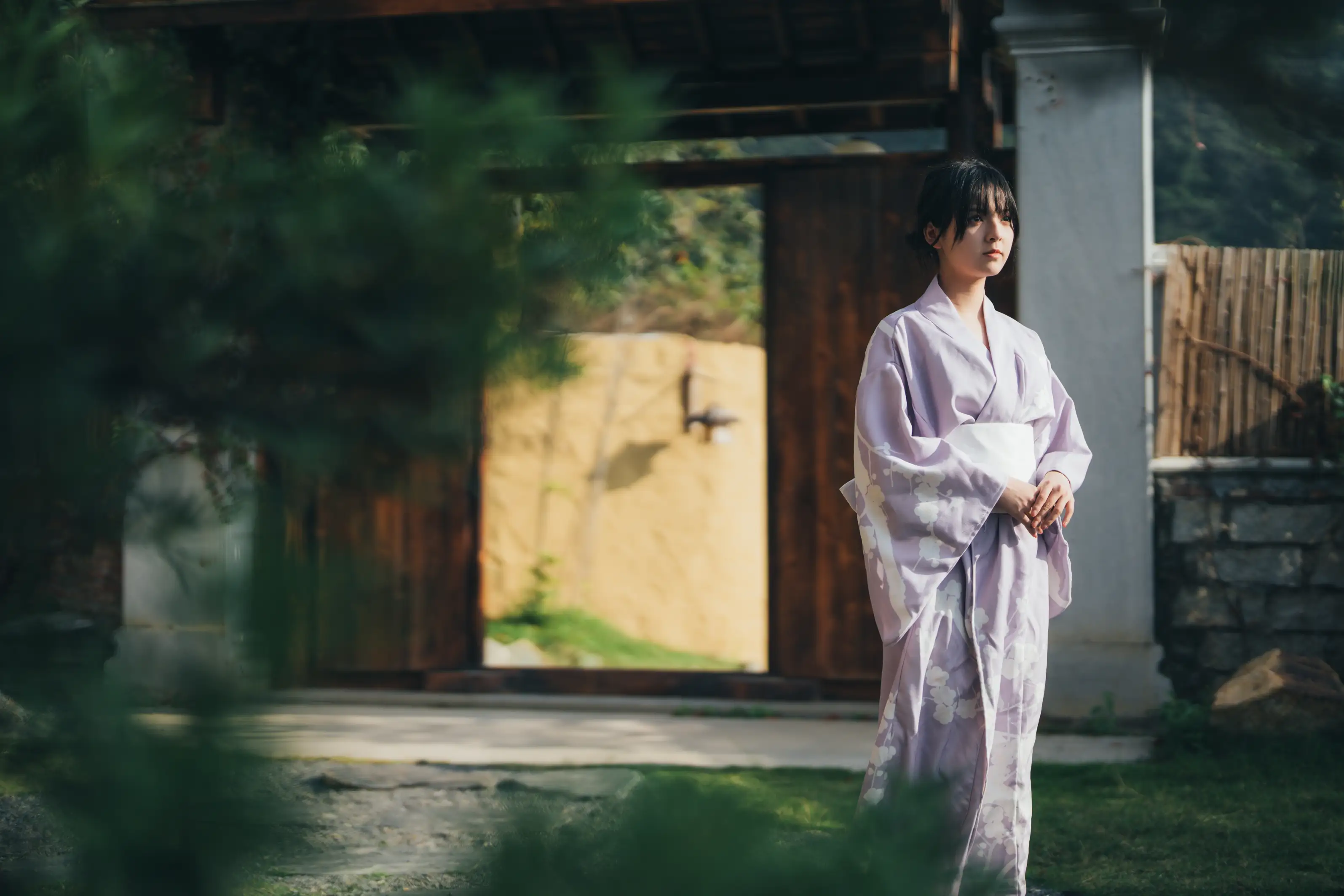 [YITUYU] 2022.02.09 Vol.772 – Japanese style story, photo of a girl in a Japanese garden dudu#[56P]-50